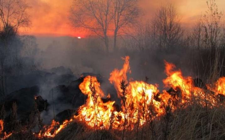 Дніпропетровська область у вогні - клімат