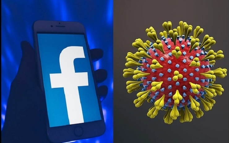 Фейсбук блокує новини про коронавірус