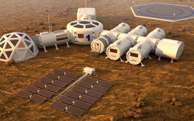 Перше місто на Марсі почнуть будувати вже за кілька років 