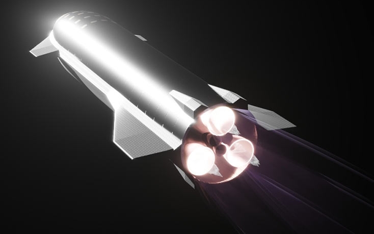 Як виглядає схема двигуна Raptor від SpaceX? 