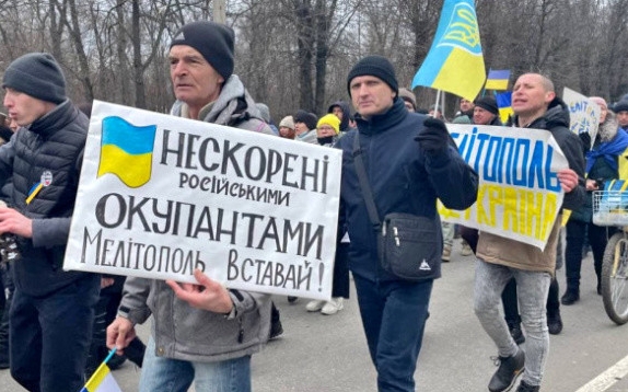 Мелітополь - це Україна! Містяни чинять опір окупації