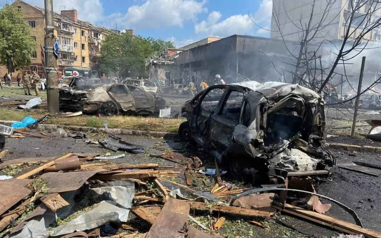 Рашистський удар по центру Вінниці - десятки загиблих