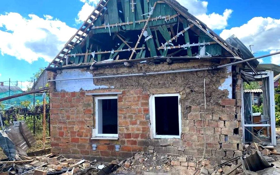 From the side of Energodar, Russian troops once again shelled Nikopol and the district