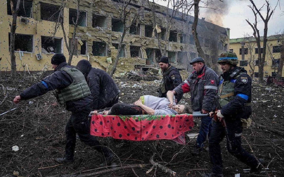 The terrible face of war: footage from Ukraine 