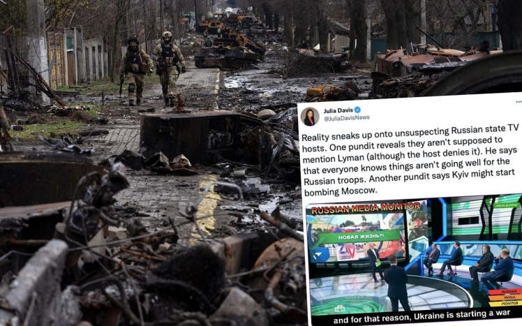 Пропаганда на російському ТБ: «Україна почала війну»