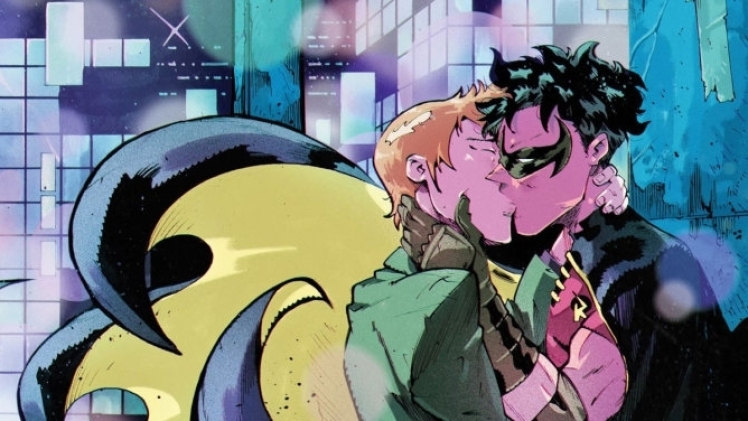 У новому випуску DC Тім Дрейк (Робін) вперше цілує хлопця