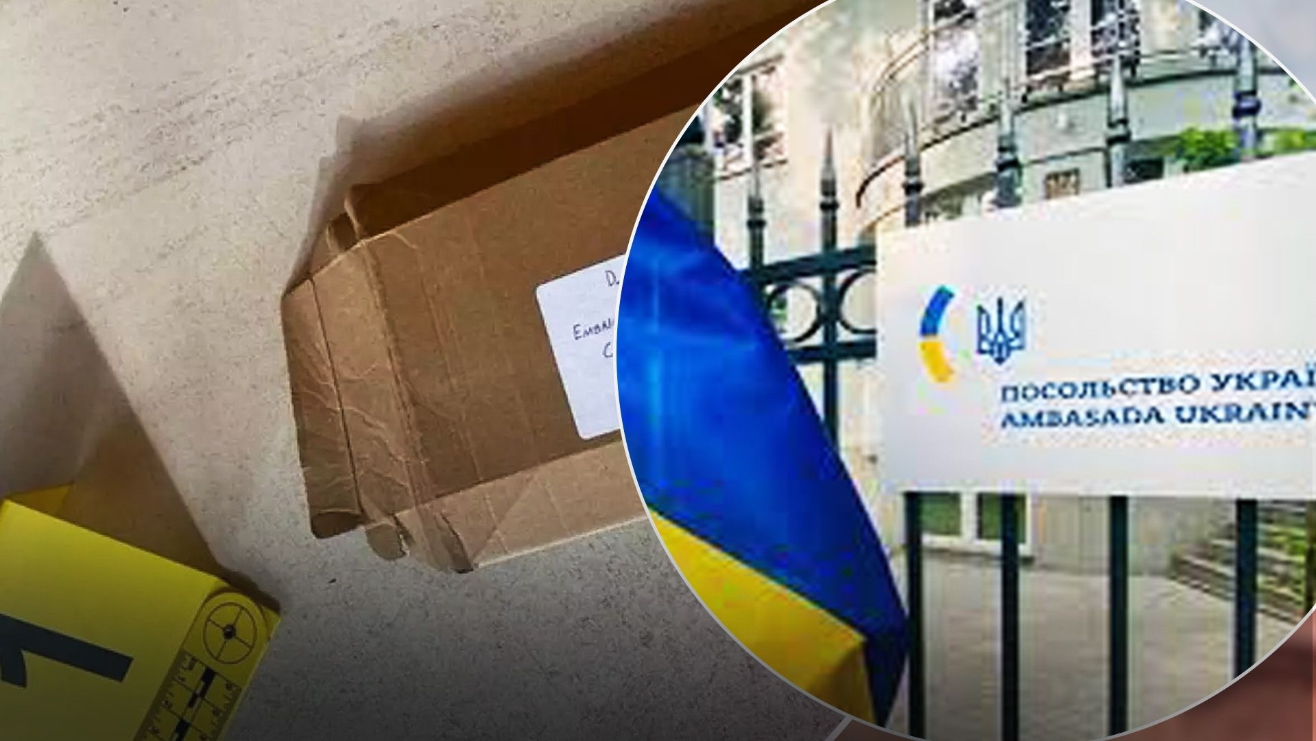 Українські посольства отримують закривавлені конверти з очами тварин