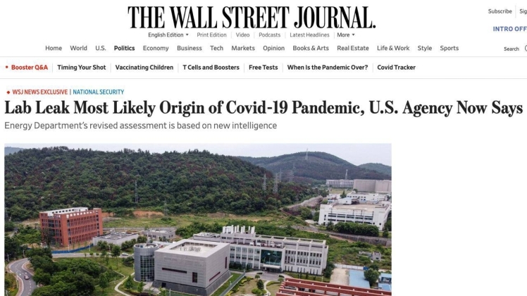 Коронавірус було створено у лабораторії - The Wall Street Journal