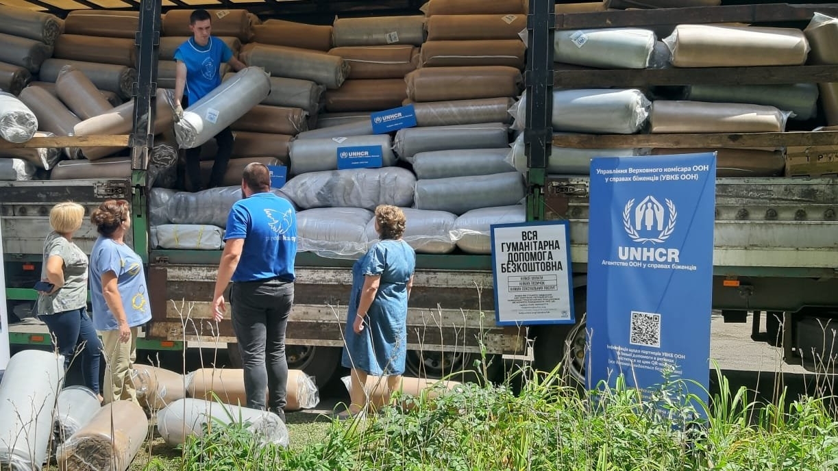 Допомога від ООН в Червоногригорівці
