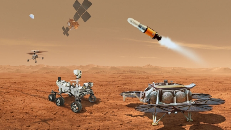 Доставка зразків грунту з Марса на Землю