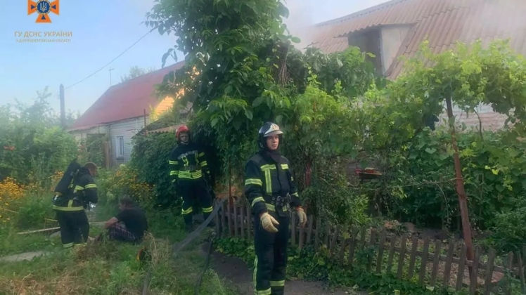 Пожежа у Кривому Розі в житловому будинку