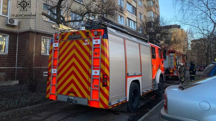 Вогнеборці Кривого Рогу врятували з пожежі 6 осіб