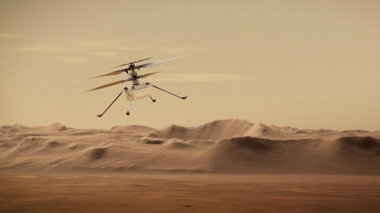 Людство ледь не втратило марсіанського гелікоптера Ingenuity