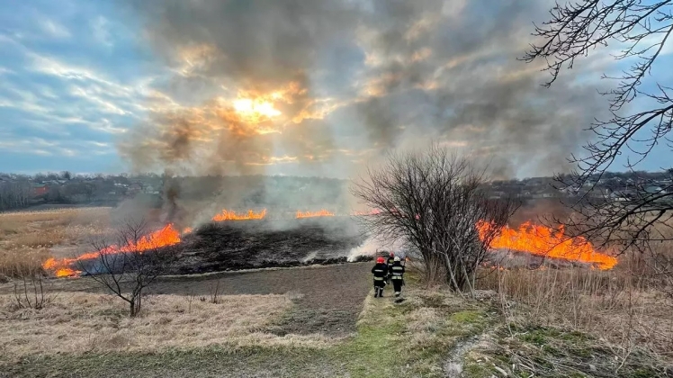 58 пожеж у Дніпропетровській області