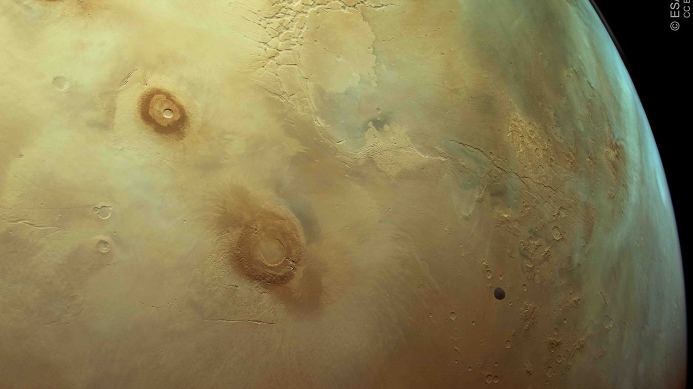 Mars Express відзначає 25-тисячний оберт навколо Марса ювілейним знімком