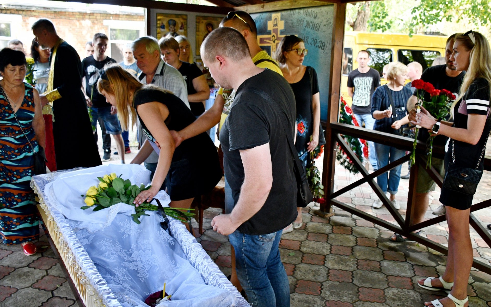 Як у Нікополі поховали жертв російської агресії