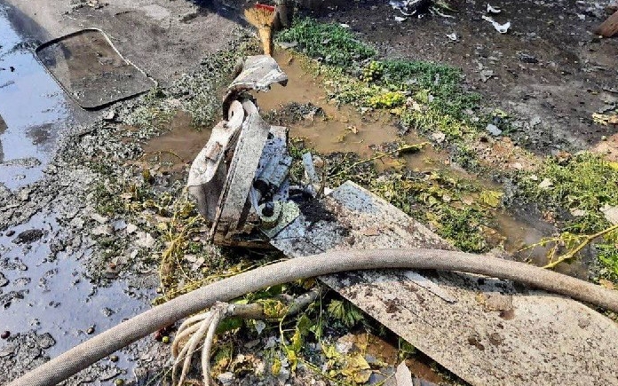 Уламки збитої крилатої ракети пошкодили будинки у Покрові